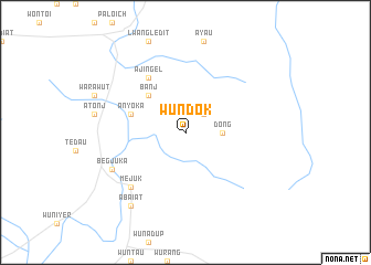map of Wundok