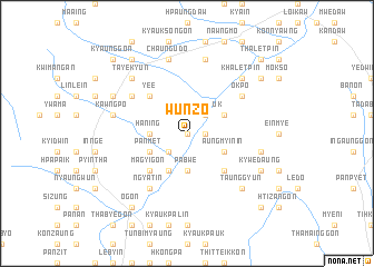 map of Wunzo