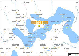 map of Wuragbane