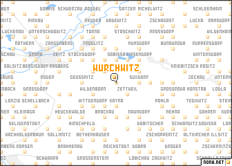map of Würchwitz