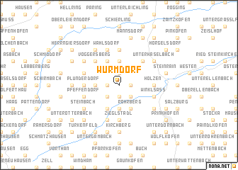 map of Wurmdorf