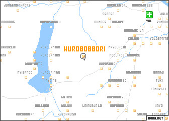 map of Wuro Bobbori