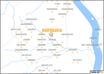 map of Wuro Duku