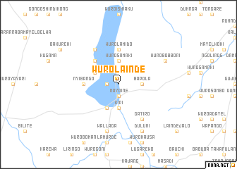 map of Wuro Lainde