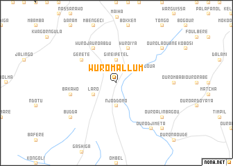 map of Wuro Mallum