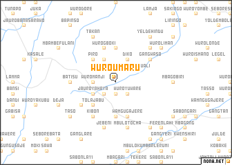 map of Wuro Umaru
