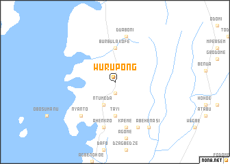 map of Wurupong