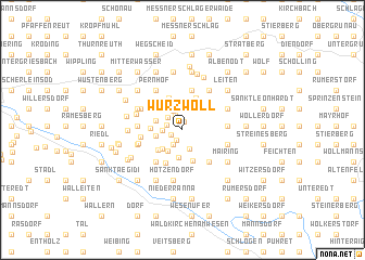 map of Wurzwoll