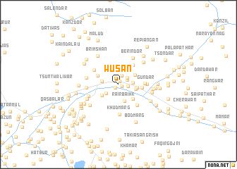 map of Wusan