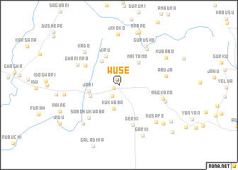 map of Wuse