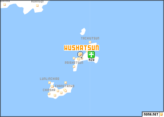 map of Wu-sha-ts\