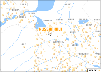 map of Wussanknūi