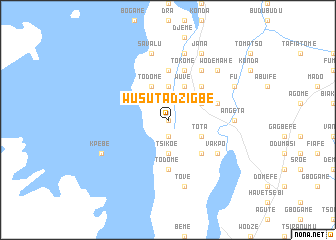 map of Wusuta Dzigbe