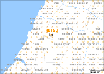 map of Wu-ts\