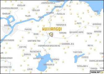 map of Wuxiangqi