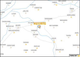 map of Wuxiang