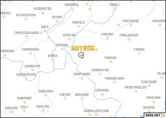 map of Wuyang
