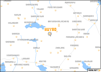 map of Wuyao
