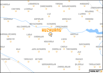 map of Wuzhuang