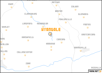 map of Wyandale