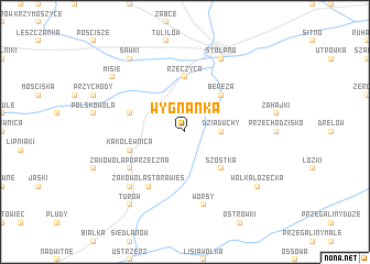map of Wygnanka