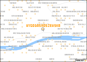 map of Wygoda Smoszewska