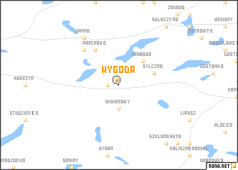 map of Wygoda