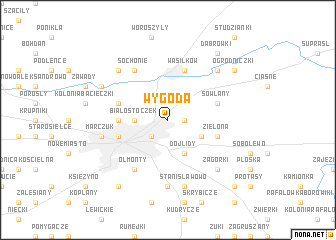 map of Wygoda