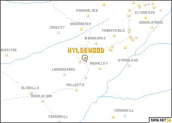map of Wyldewood