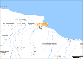 map of Wynyard