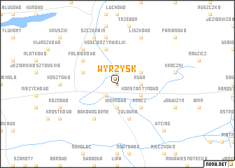 map of Wyrzysk