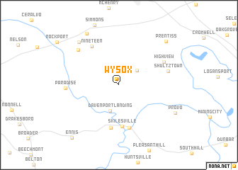 map of Wysox