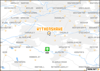 map of Wythenshawe