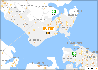 map of Wythe