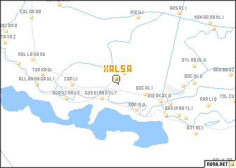 map of Xǝlsǝ
