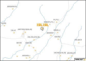 map of Xalxal