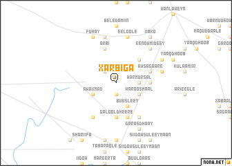 map of Xarbiga