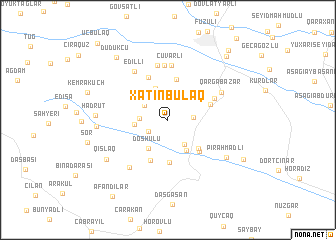 map of Xatınbulaq