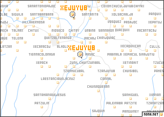 map of Xejuyub