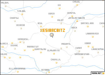 map of Xesibacbitz