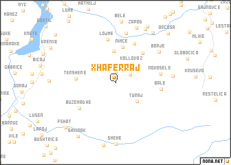 map of Xhaferraj