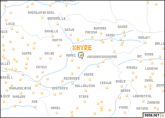 map of Xhyrë