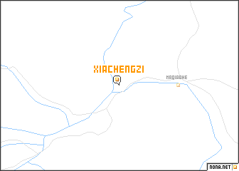map of Xiachengzi