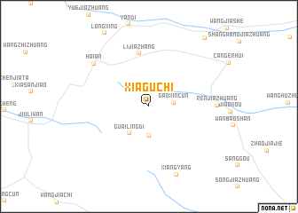 map of Xiaguchi