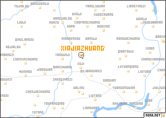 map of Xiajiazhuang