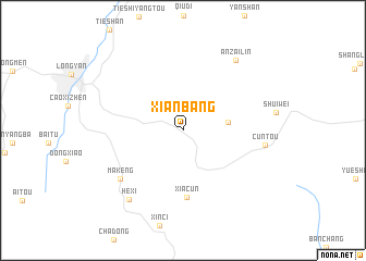 map of Xianbang