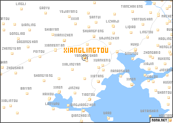 map of Xianglingtou