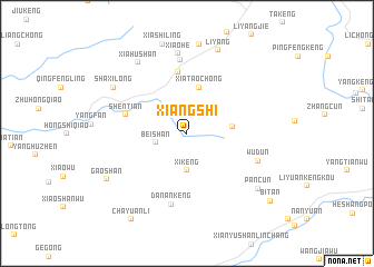 map of Xiangshi