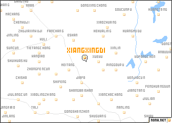 map of Xiangxingdi