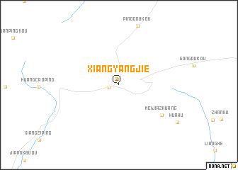 map of Xiangyangjie